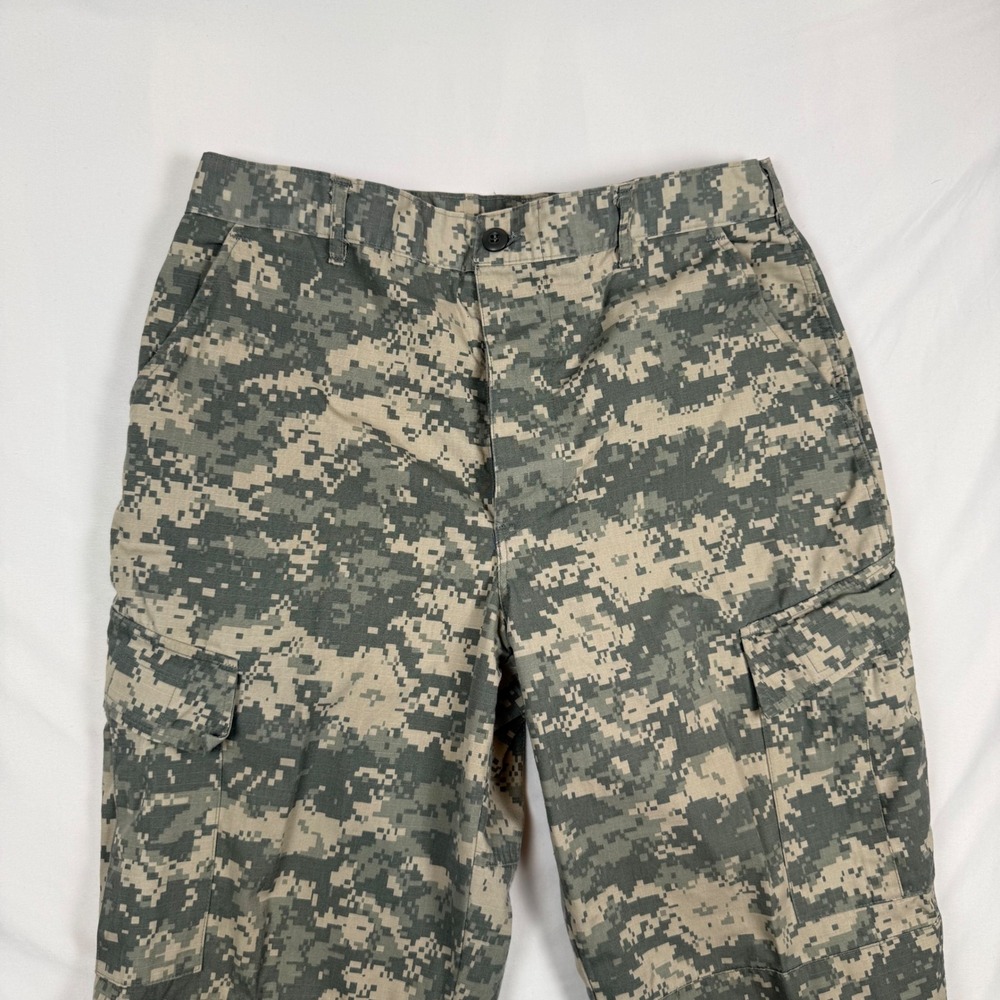 US Army ACU Digital Camo Cargo Pants Medium Long UCP Ripstop Trousers Military